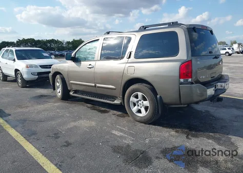 2007 Nissan Armada Se from USA, damaged, VIN 5N1BA08A67N719183